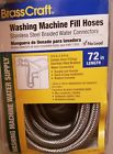 026613164083 Brasscraft Braided Stainless Steel Washing Machine Connector