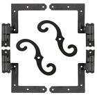 489200-489300 Delaney Exterior Shutter Hardware Set Mounts Shutters With Hinges Stays