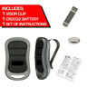 38501r 615150987295 Genie Button Mini Keychain Intellicode Remote Pak