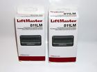 811lm-2pack Liftmaster Transmitter Lift Master Pack Remote Control Gate Opener