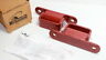 907-010 Guardian Nos Standard Gate Hinge Flat Mounts Prime Coated Pair