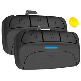Acvoce 749607266500 Replacement For Liftmaster 893lm Garage Door Remote Opener Yellow Learn Butto