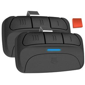 Acvoce 749607990504 Replacement For Liftmaster 973lm Garage Door Remote Opener Orange/red Learn B