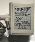 Ad-1210n Sears Craftsman Model Ac Power Adaptor Vac Garage Door Opener