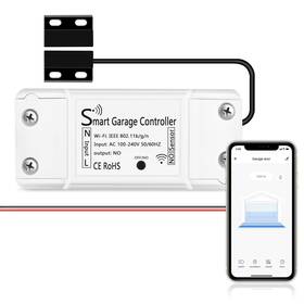 Agshome 778367999571 Smart Wi-fi Garage Door Opener Remote App Control Compatible With Ale