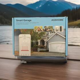 Agshome 857333007530 Wifi Smart Garage Controller Door Opener Works With Amazon Echo And Google Home