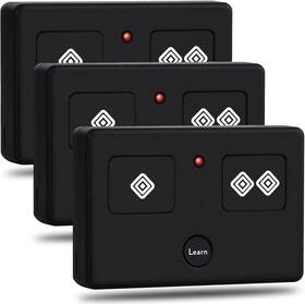 J-12a-403 Alinwirsy Upgrade Axs1 Replace For Ghost Gate Opener Remote Axp1 3 Packs Black