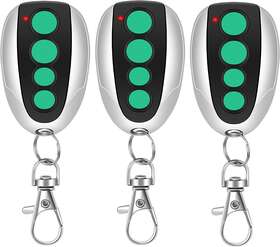 Alisontech 313032950947 M12 Remote Control Transmitter For Gate Opener 3pack