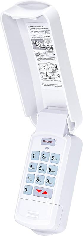 Alisontech 313045277215 1 For Okp-bx Wireless Overhead Door Legacy Python Garage Opener Keypad 3-ye