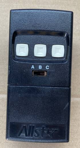 Allstar Ba88337c 109023 3-button Garage Door Opener / Remote Ba8833tc