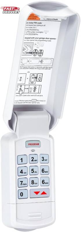 Asonpao 445048930941 Overhead Door Garage Opener Keypad Okp-bx Wireless 10 Year Warranty