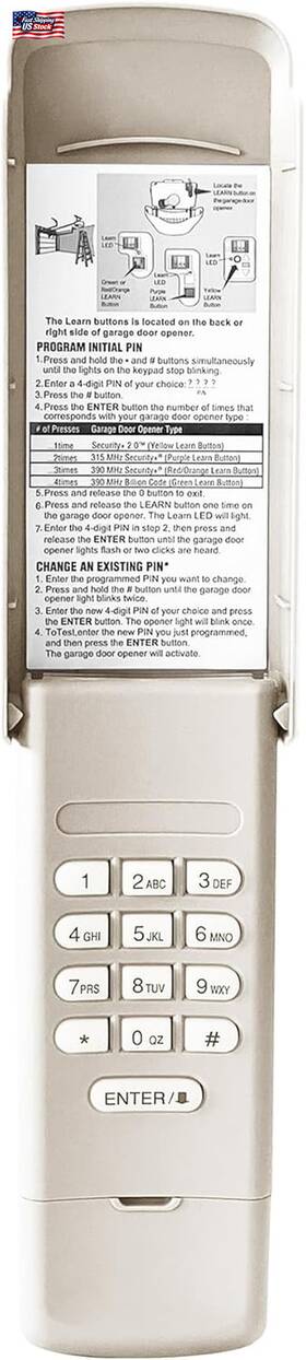 940ev-p2 Asonpao 744759202390 Chamberlain Universal Garage Door Opener Keypad 12 Year Warranty