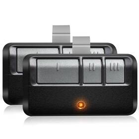 Asonpao 788493920967 2 For Liftmaster 893lm 3-button Garage Door Opener Remote Yellow Learn Button