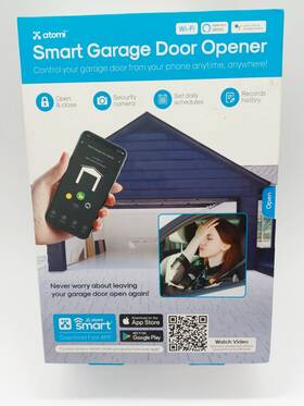 B07zry15wg  Atomi Smart Garage Door Opener Built-in Camera Wifi-compatible With Alexa New