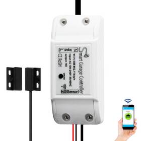 Aubric 682559353143 Smart Wifi Garage Door Opener Remote Controller Smartphone App Control Comp