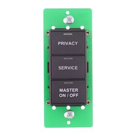 Axxess Industries 703158655763 Grm-7b-c4-4-black Readymaid Plus Hotel Door Keypad Black