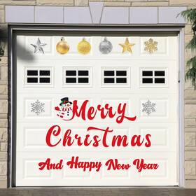 B0bgrg5fwj Bbto 25 Pcs Merry Christmas Garage Door Magnets Xmas Holiday Outdoor Decor Set