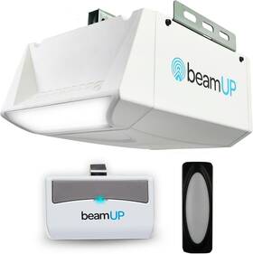 Bu50 Beamup Overhead Garage Door Opener With Heavy-duty Chain Drive Remote