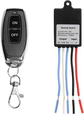 68742180089i Best Mini Wireless Remote Control Switch Dc 6v 12v 24v 36v 60v 1 Channel Rf Relay