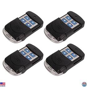 Gonetredxz7ch5afb Brand Gonetre 4pcs 433 Mhz Remote Control Key Fobs For Garage Door And Car Anti-theft Chain