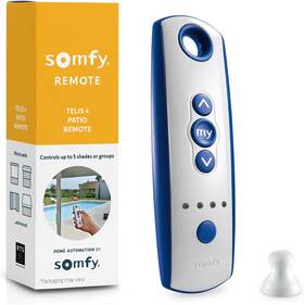 1810645 Brand Somfy Telis 4 Rts Patio Remote - 5-channel Replacement For Outdoor