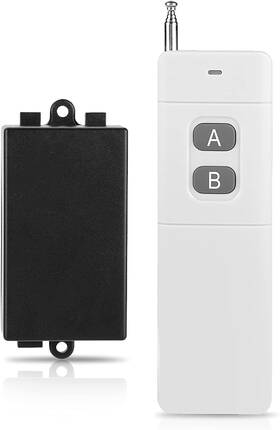 Branded 713135406110 3km Long Range Dc 12v 2ch Rf Remote Control Switch System Transmitter
