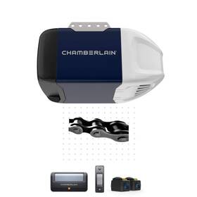 D2101 Branded 1/2 Hp Garage Door Opener Heavy Duty Chain Drive Chamberlain Remote Wall