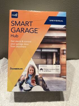 Myq-go301-e Chamberlain 012381184064 Myq Smart Garage Hub Control Remote Wireless Brand New