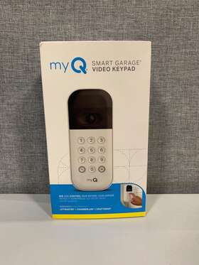 Chamberlain 012381208098 My Q Smart Garage Video Keypad Works With Liftmaster