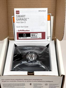 Chamberlain 012381268184 Liftmaster Myq-h3lm Smart Garage Hub Gen 3 Universal New