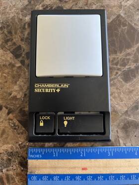 41c494-2 Chamberlain / Lm78 Security Garage Door Wall Control Button Oem