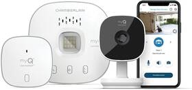 Chamberlain 445007450480 Myq Smart Garage Hd Camera And Hub Bundle- Wi-fi Blueto