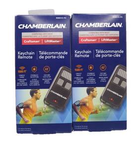 956evc-p2 Chamberlain 2x Keychain Garage Door Remote Control