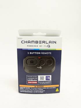 Ch363 Chamberlain Myq 3-button Garage Door Opener Remote -