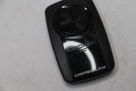 Kilk5u Chamberlain 2-button Garage Door Opener Remote Black - Missing Clip