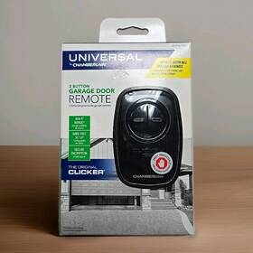Klick3u-bk2 Chamberlain New Universal By Remote 2 Button Garage Door Opener Klik3u-bk2