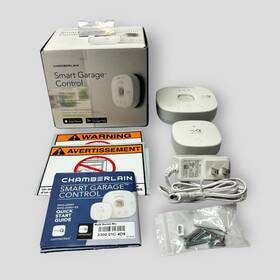 Myq-g0401-3 Chamberlain Myq Smart Garage Control White Myq-g0401 Tested With Box And Manual