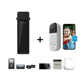 Rjo101-vkp1-myq Chamberlain Ultra-quiet Wall Mount Smart Garage Door Opener With Battery Backup