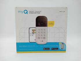 Vkp1-lmmc Chamberlain Myq Smart Garage Video Keypad White New/open And Ships Free
