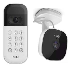 Vkp1-myq-c23axx Chamberlain Myq Smart Wireless Garage Door Video Keypad With Home Security