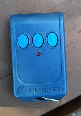 Mjn321 Clicker 3-button Universal Garage Door Opener Remote Control