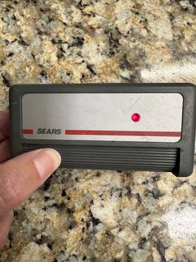 139.18750 Craftsman Sears 1 Button Garage Opener Remote Control 9 Switches With Visor Clip