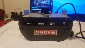 139.5798 Craftsman Garage Door Opener Motor Unit W Light Works Only Wired Not Remotes