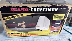 953637 Craftsman Nos New Sealed 53637 Garage Door Opener 1/2 Hp Chain Drive