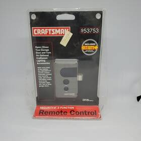 953859 Craftsman Compact 3-button Garage Automatic Opener Remote - New