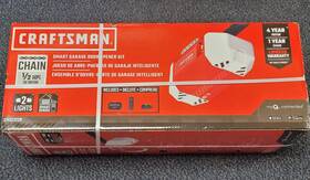 Craftsman Cmxc1220 New 1/2 Hp Smart Compatible Chain Drive Garage Door Opener