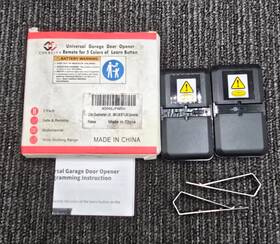 2a4uk-893max Creacity Qty 2 Universal Garage Door Opener Remote Control