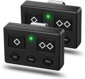 Creacity 744110775921 2 For Ghost Gate Opener Remote Automatic Premium 5-button Transmitter Model
