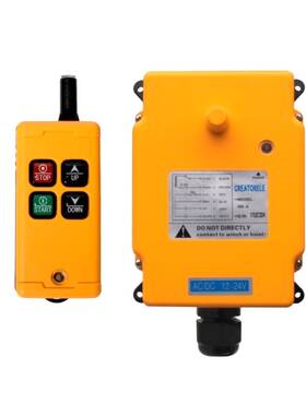 Creatorele 798220977850 4 Key Crane Industrial Remote Control Wireless Transmitter Push Button Read