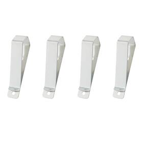 64122-gdoc-8 Dghaop 8pcs Stainless Steel Garage Door Opener Clips 53x11.5mm Car Sun Visor